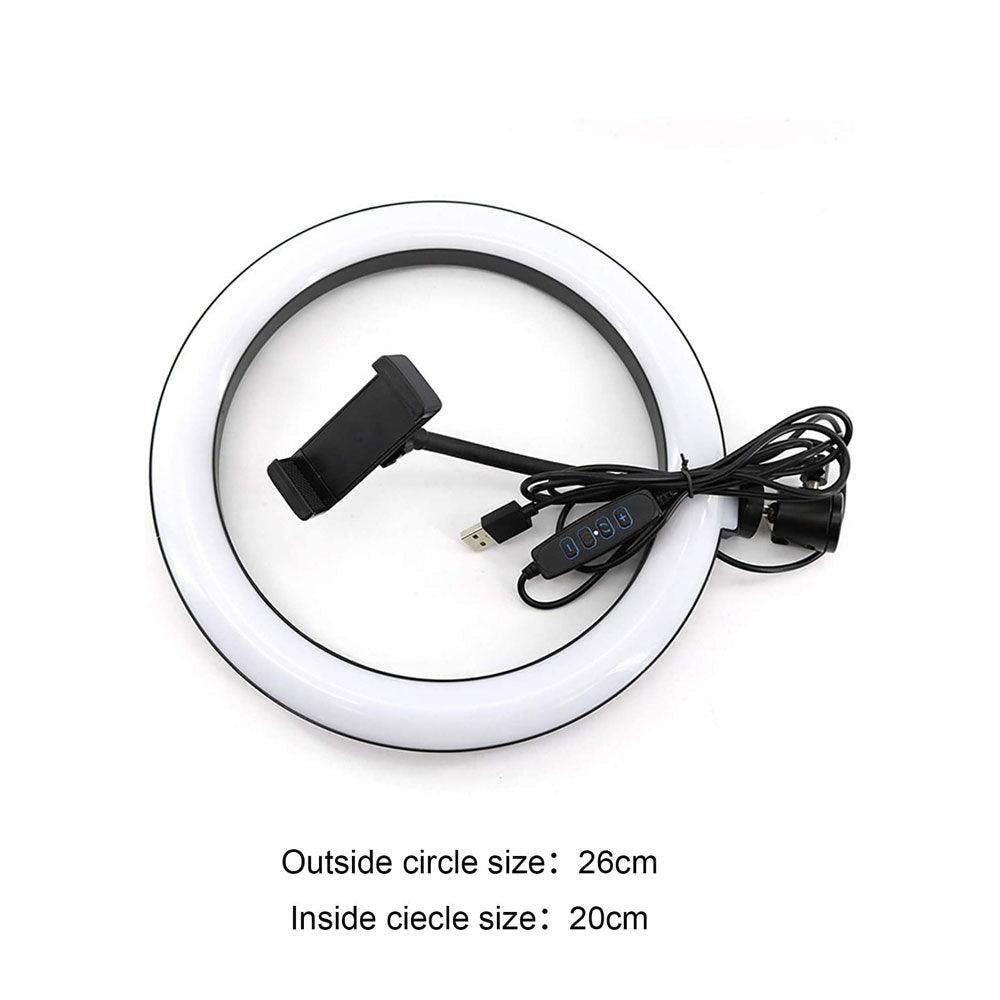 Ring Light 26cm with tripod for Multiple Uses Streaming