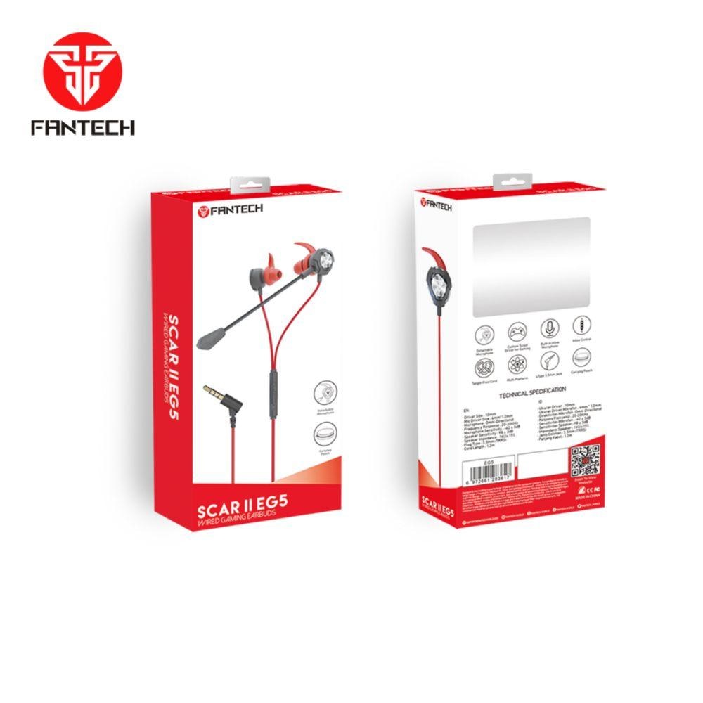 Scar ii eg5 wired gaming earbuds - Fun Touch