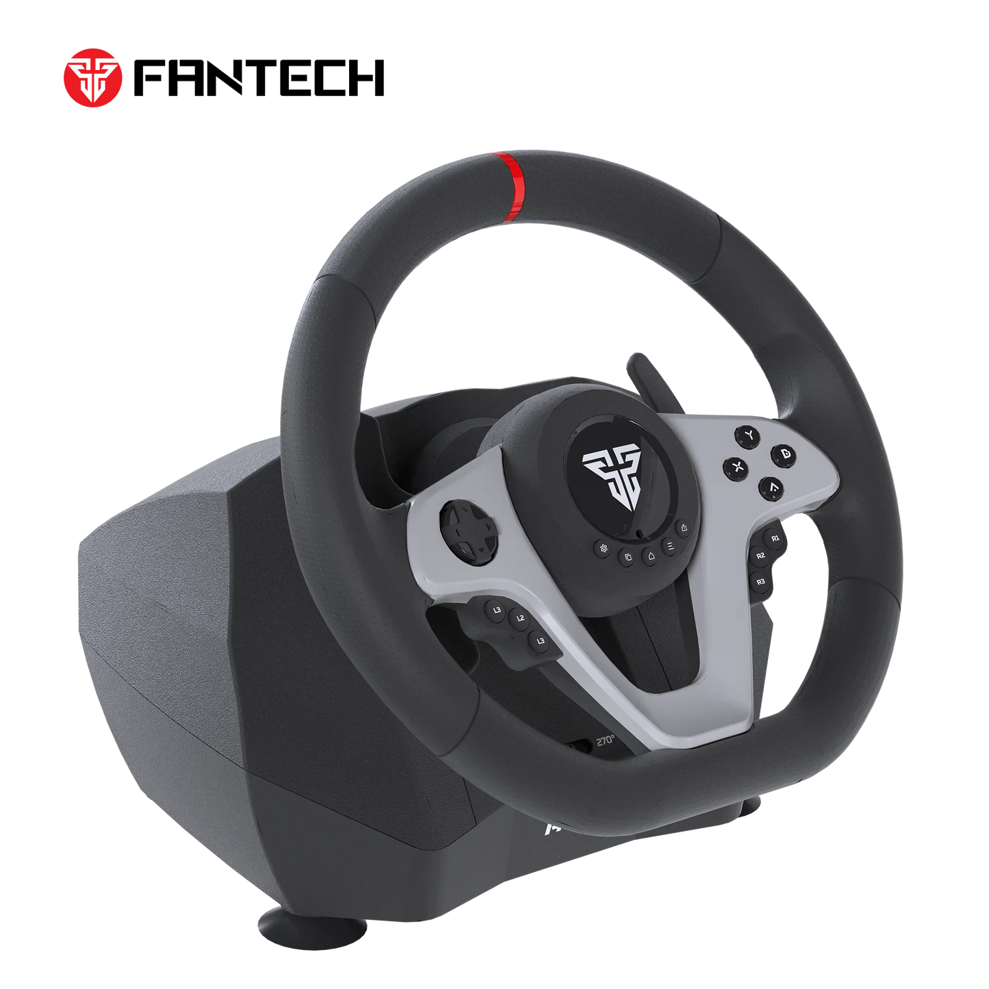 Fantech r1v2 racing steering wheel | dual-motor vibration | 270° / 900°