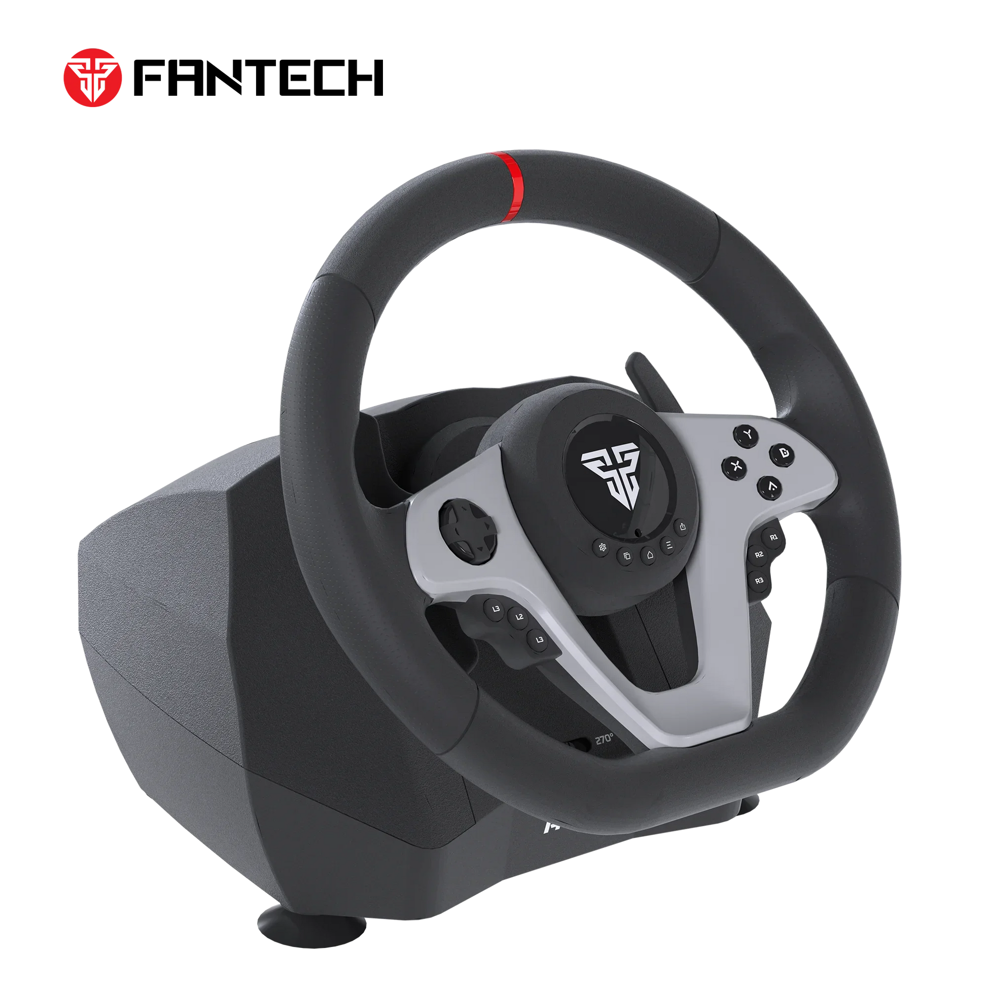 Fantech r1v2 racing steering wheel | dual-motor vibration | 270° / 900°