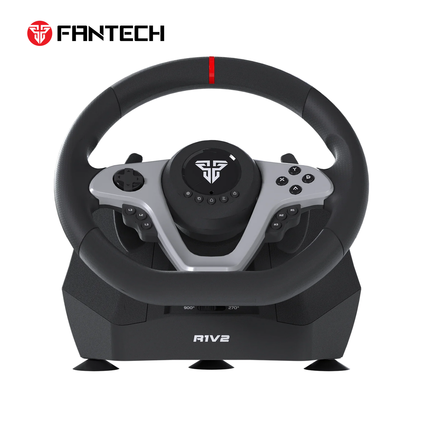 Fantech r1v2 racing steering wheel | dual-motor vibration | 270° / 900°