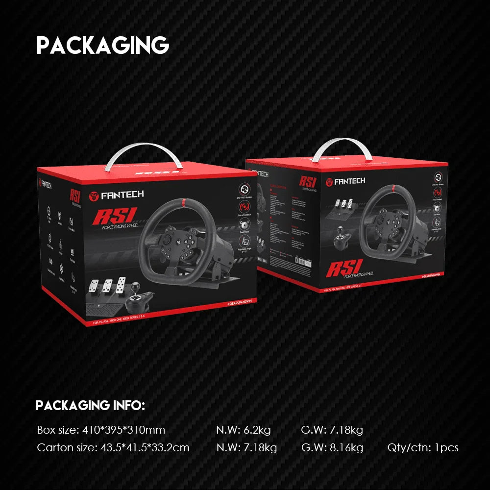 Fantech rs1 force racing wheel
