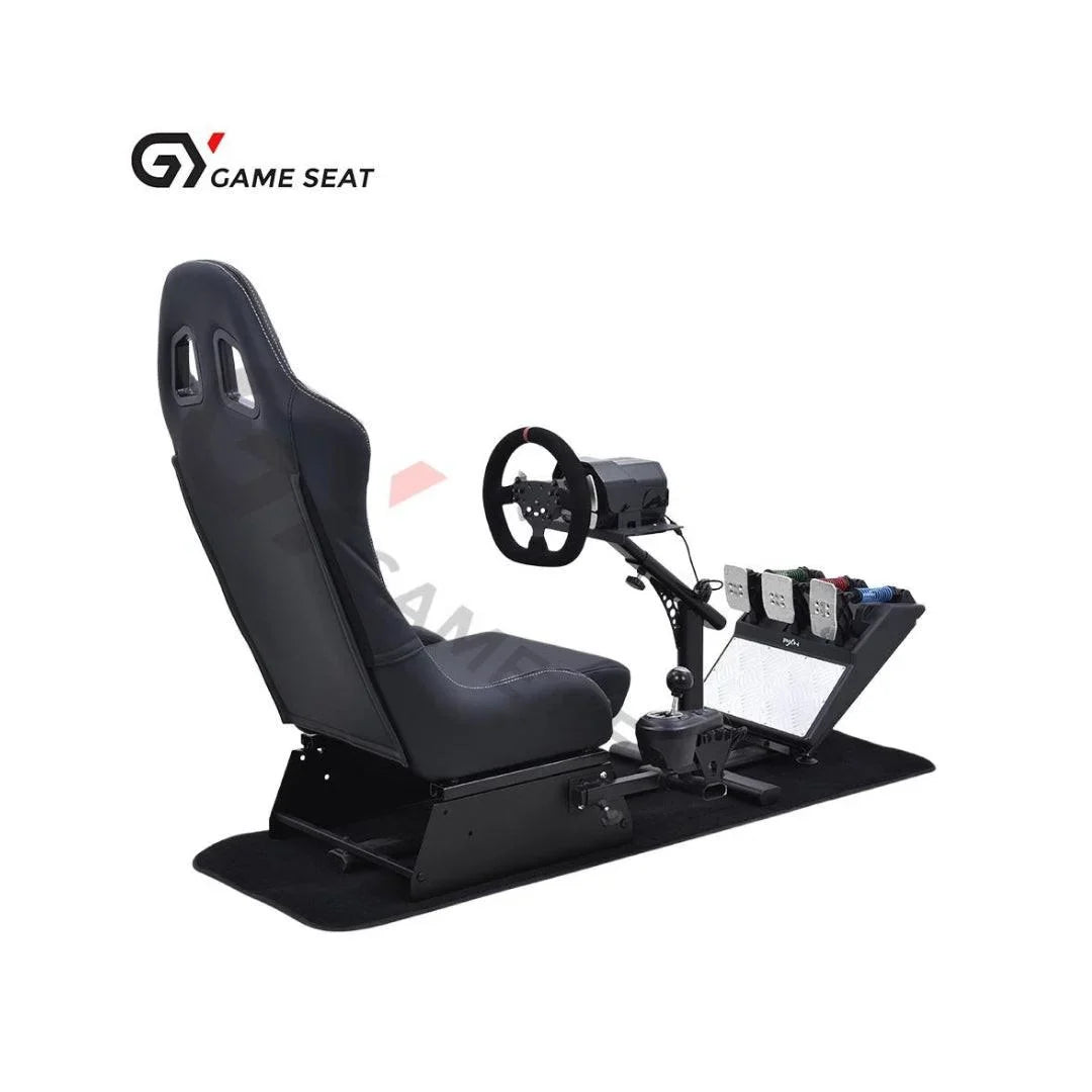 Game seat racing wheel stand with racing seat gy013 game racing wheels