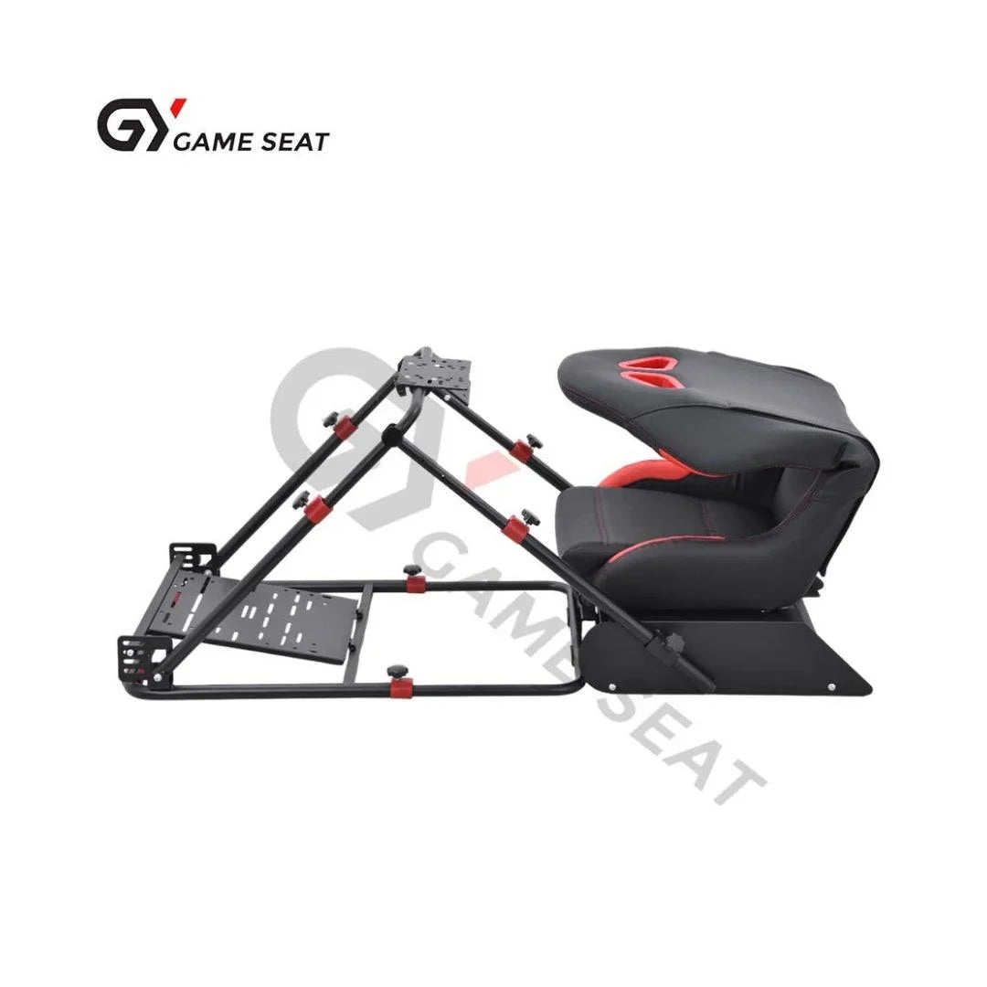 Game seat racing wheel stand with racing seat gy048 home game console