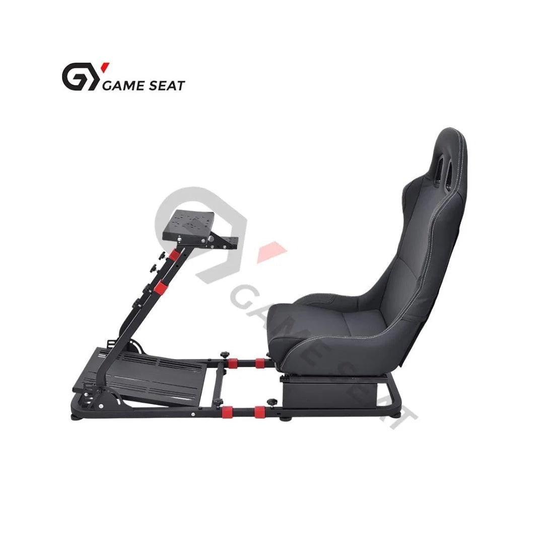 Game seat racing wheel stand with racing seat gy070 home game console