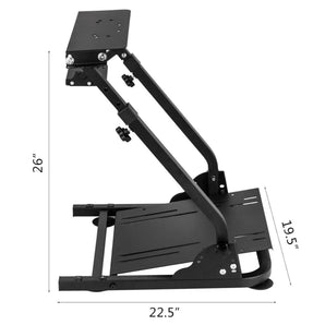 Gameseat gyracing wheel stand for thrustmaster gaming wheels joysticks
