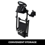 Gameseat gyracing wheel stand for thrustmaster gaming wheels joysticks