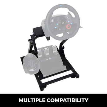 Gameseat gyracing wheel stand for thrustmaster gaming wheels joysticks