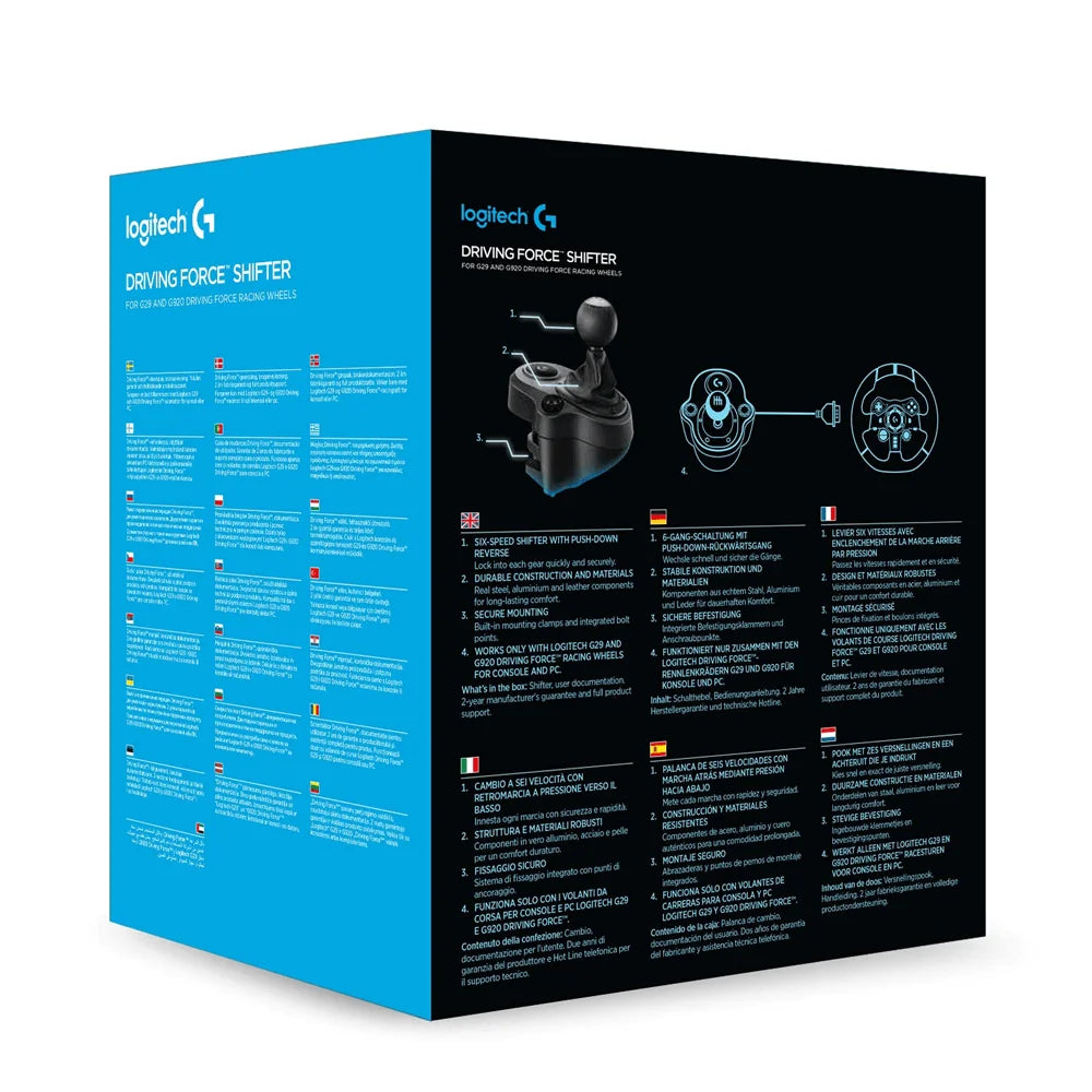 Logitech driving force shifter