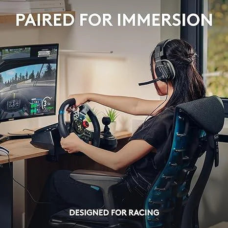 Logitech g29 driving force racing wheel and pedals force feedback real home