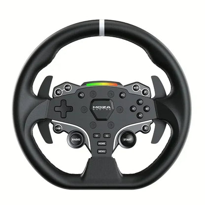 Moza r5 wheel and pedals kit racing simulator 5.5nm direct drive