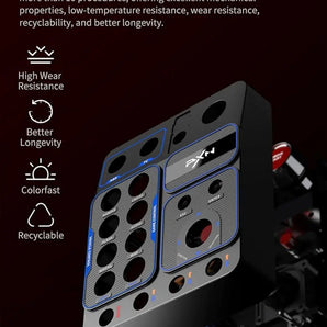 Pxn cb1 racing button box pc usb simulation racing instrument center control