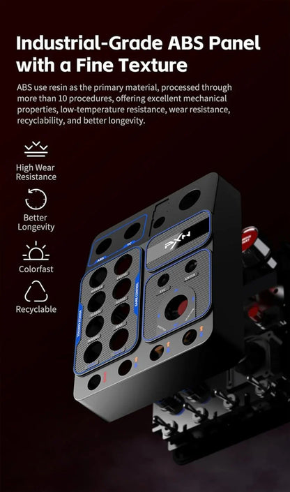Pxn cb1 racing button box pc usb simulation racing instrument center control