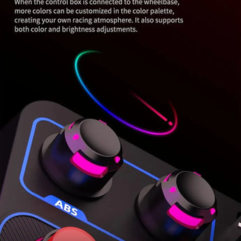 Pxn cb1 racing button box pc usb simulation racing instrument center control