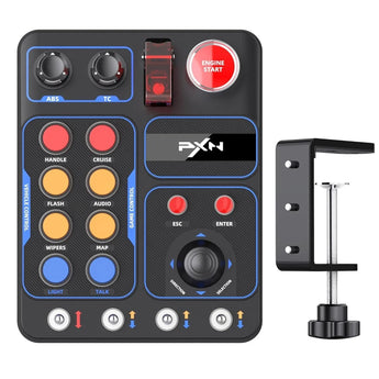 Pxn cb1 racing button box pc usb simulation racing instrument center control