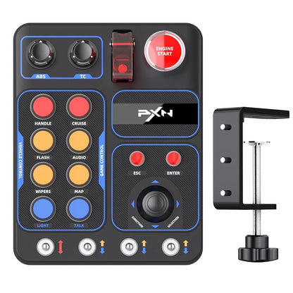 Pxn cb1 racing button box pc usb simulation racing instrument center control