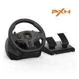 Pxn v900 gaming steering wheel with linear pedals