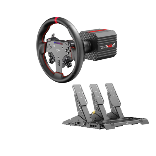 Pxn vd4 bundle f gaming sim racing wheel direct drive servo motor base 4nm