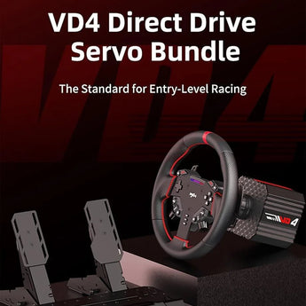 Pxn vd4 bundle f gaming sim racing wheel direct drive servo motor base 4nm
