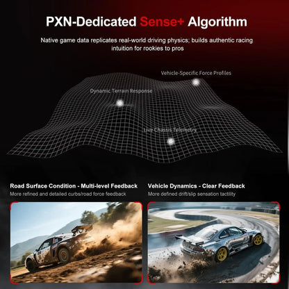 Pxn vd6 bundle: pc steering wheel and pedals – 6 nm direct drive servo motor