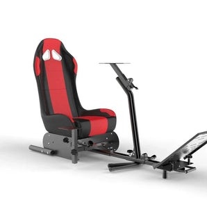 Racing wheel stand with racing seat gy022