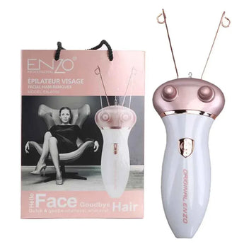 Enzo electric facial rechargeable hair remover en-6085 for effortless body