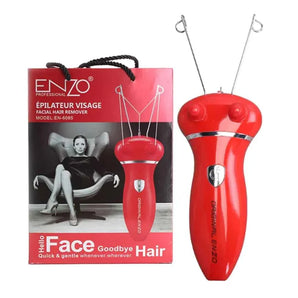 Enzo electric facial rechargeable hair remover en-6085 for effortless body
