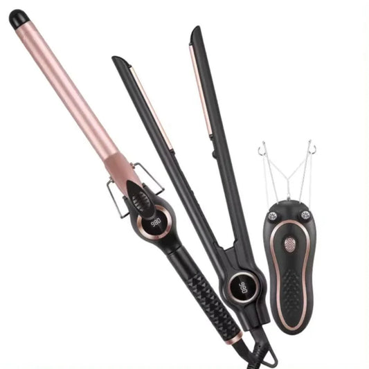 Enzo italy en 3312 hair and skin care triple package hair styling tool sets