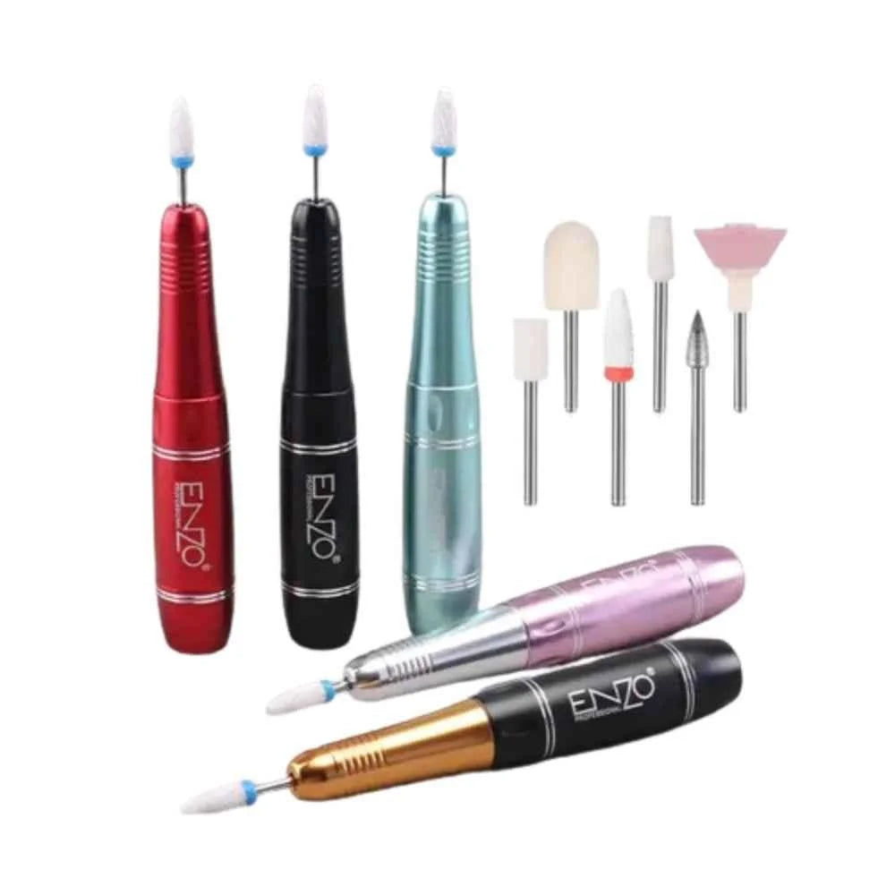 Enzo manicure & pedicure kit en-02 green nail tools