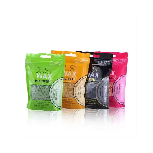 Enzo professional hair removal hard wax beans 100g waxing kits & supplies