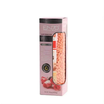 Enzo professional hair removal hard wax beans 400g waxing kits & supplies