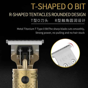 Enzo professional rechargeable cordless mini hair clipper skin care