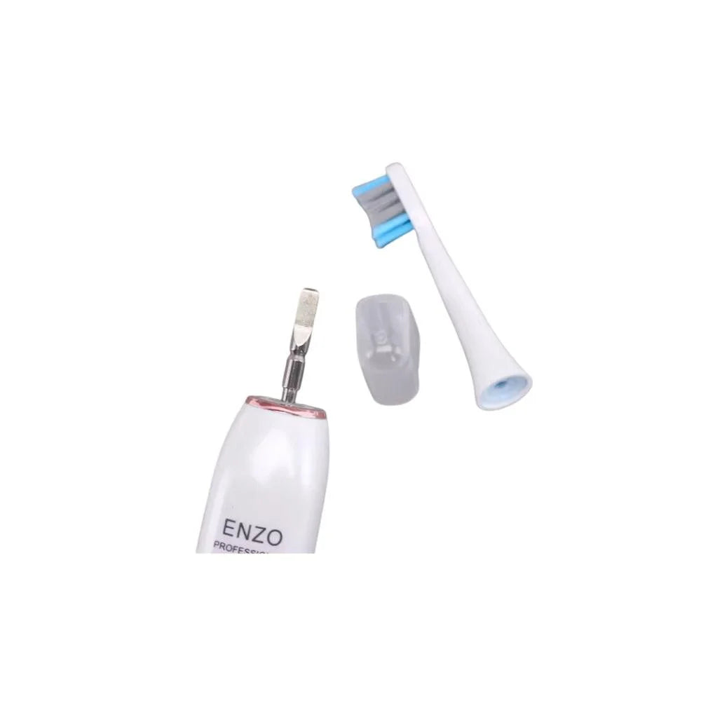 Enzo waterproof electric toothbrush with 4 brush heads electric toothbrushes