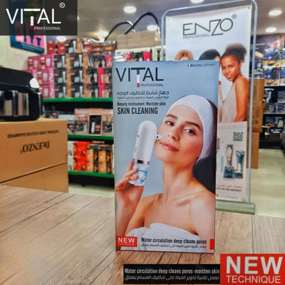 Vital hydrafacial home device with two tanks vit-011 skin care tools