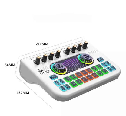 Sound card x3 special effects for cross-border live recording - streaming