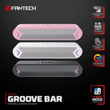 Fantech bluetooth speaker groove bar bs160 black speakers