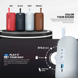 Fantech bs159 true wireless rms speaker tws deep bass 10w 57mm driver 4-way