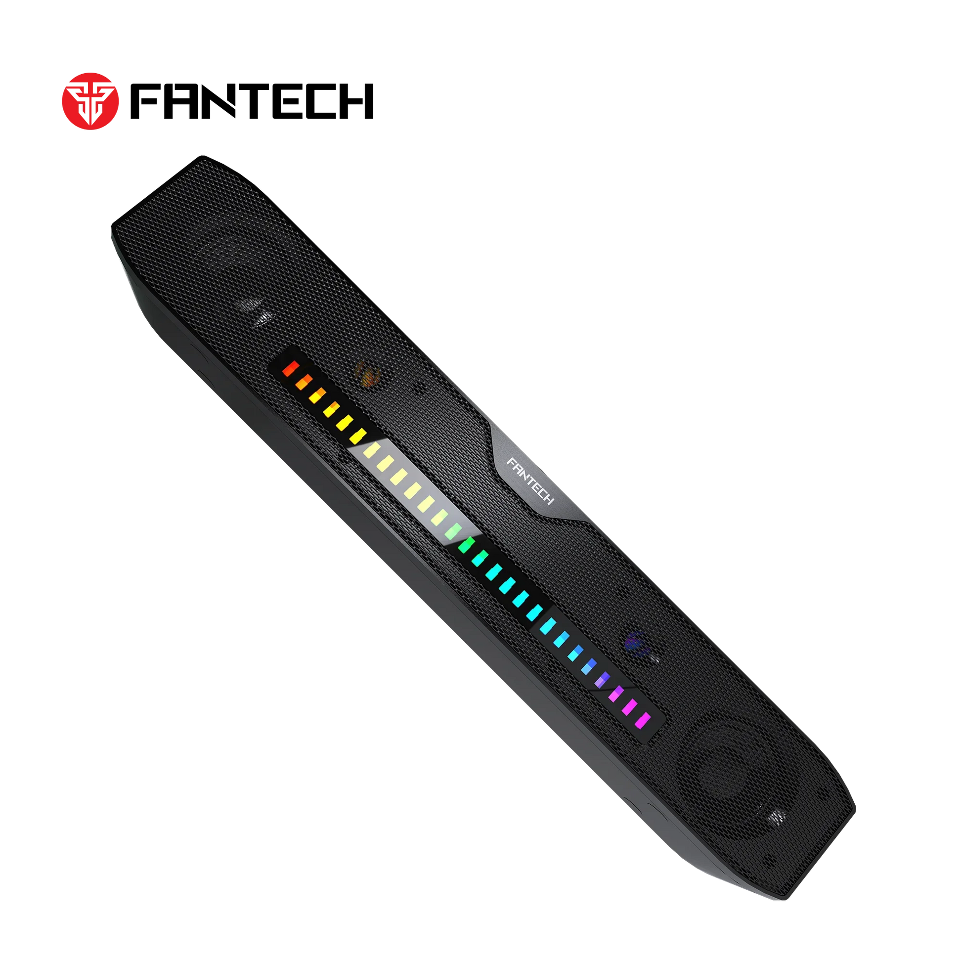Fantech gs303 groove bar dual mode rgb lighting gaming speaker speaker stands &