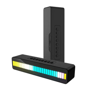 M8 wireless tws bluetooth speaker atmosphere rhythm light rgb led