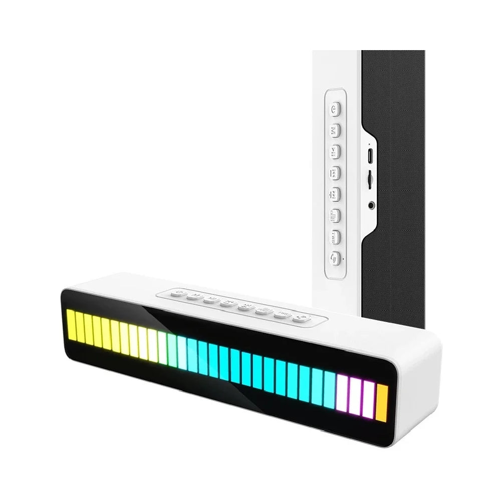 M8 wireless tws bluetooth speaker atmosphere rhythm light rgb led