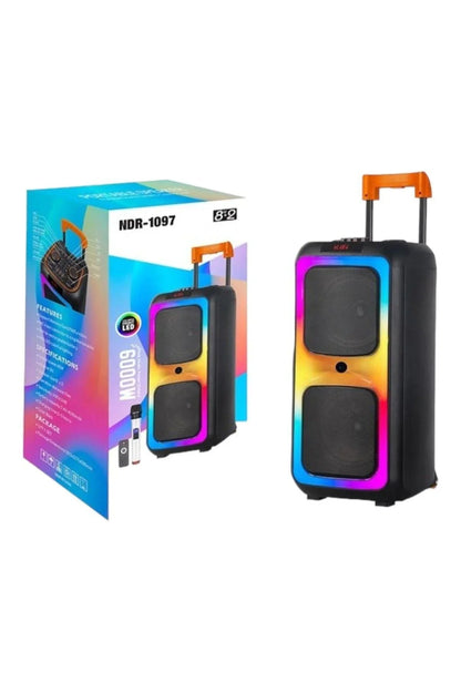 Ndr-1097 high quality professional sound eq party portable wireless trolley