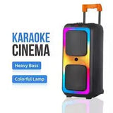 Ndr-1097 high quality professional sound eq party portable wireless trolley