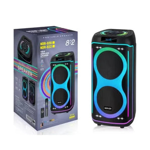 Ndr-820 2025 hot selling outdoor double 8 j.bl dj party box bt portable speaker
