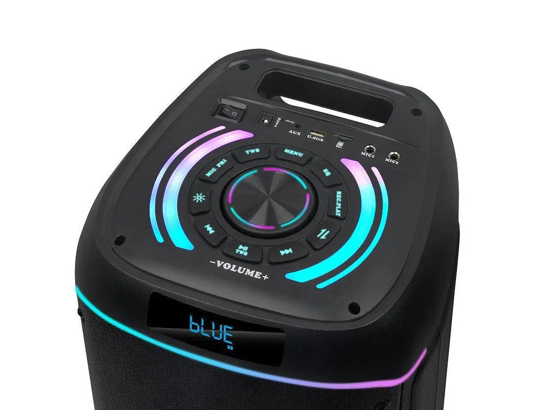Ndr-820 2025 hot selling outdoor double 8 j.bl dj party box bt portable speaker
