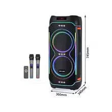 Ndr-822 outdoor portable double 8 inches wireless party box bluetooth large