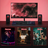 Redragon gs500 stentor pc gaming speaker 2.0 channel stereo desktop computer