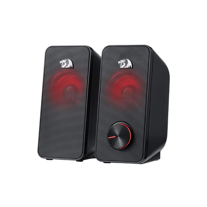 Redragon gs500 stentor pc gaming speaker 2.0 channel stereo desktop computer