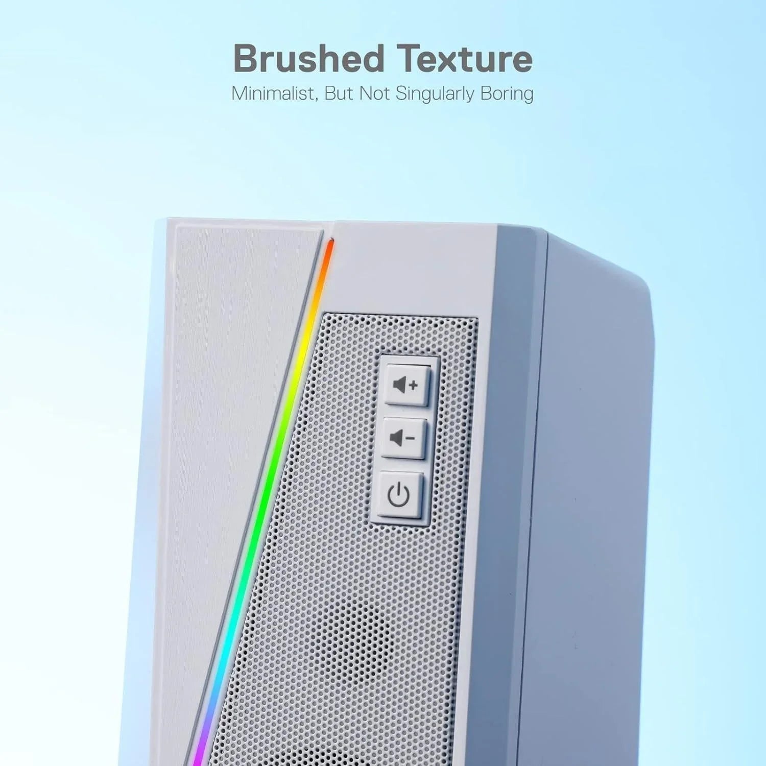 Redragon gs520 rgb desktop speakers white speakers