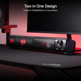 Redragon gs550 pc gaming speakers 2.0 channel desktop computer sound bar