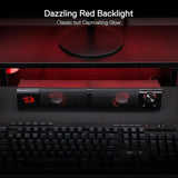 Redragon gs550 pc gaming speakers 2.0 channel desktop computer sound bar